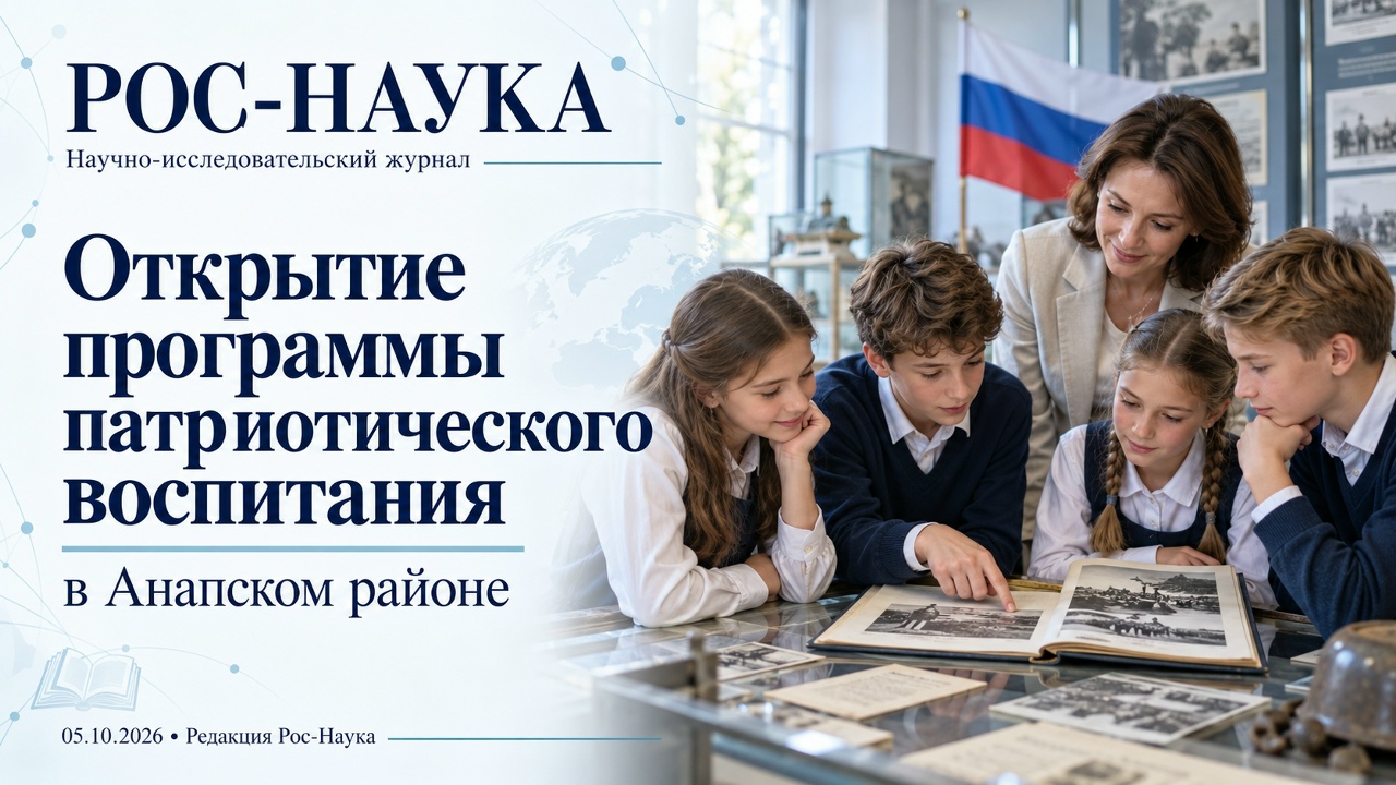 Открытие программы патриотического воспитания в Анапском районе